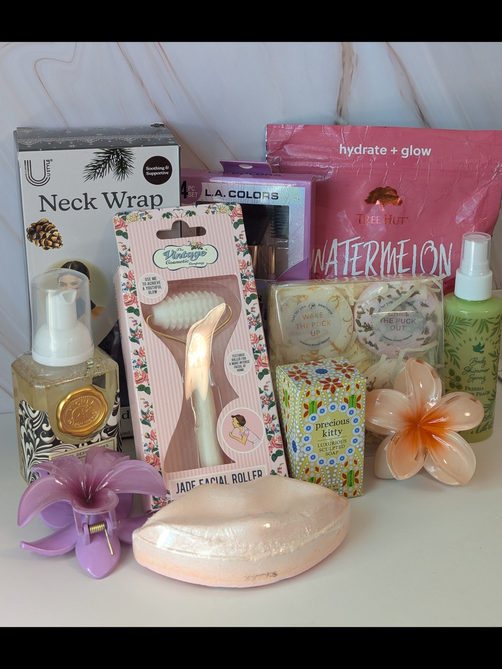 Self‑Care & Spa Gift Bundle – Mixed Lot – Bath, Beauty & Relaxation Items